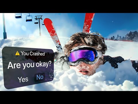 Epic Ski Adventure With Tech Goggles! | By allthingsapplevisionpro.com