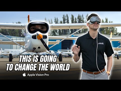 Revolutionizing Flight Training with AR Tech | By allthingsapplevisionpro.com